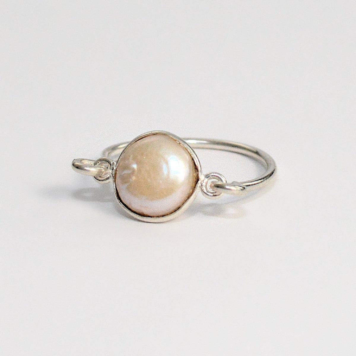 Pearl Silver Ring