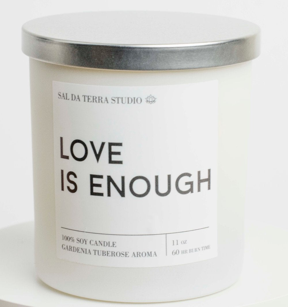 Love is Enough Candle