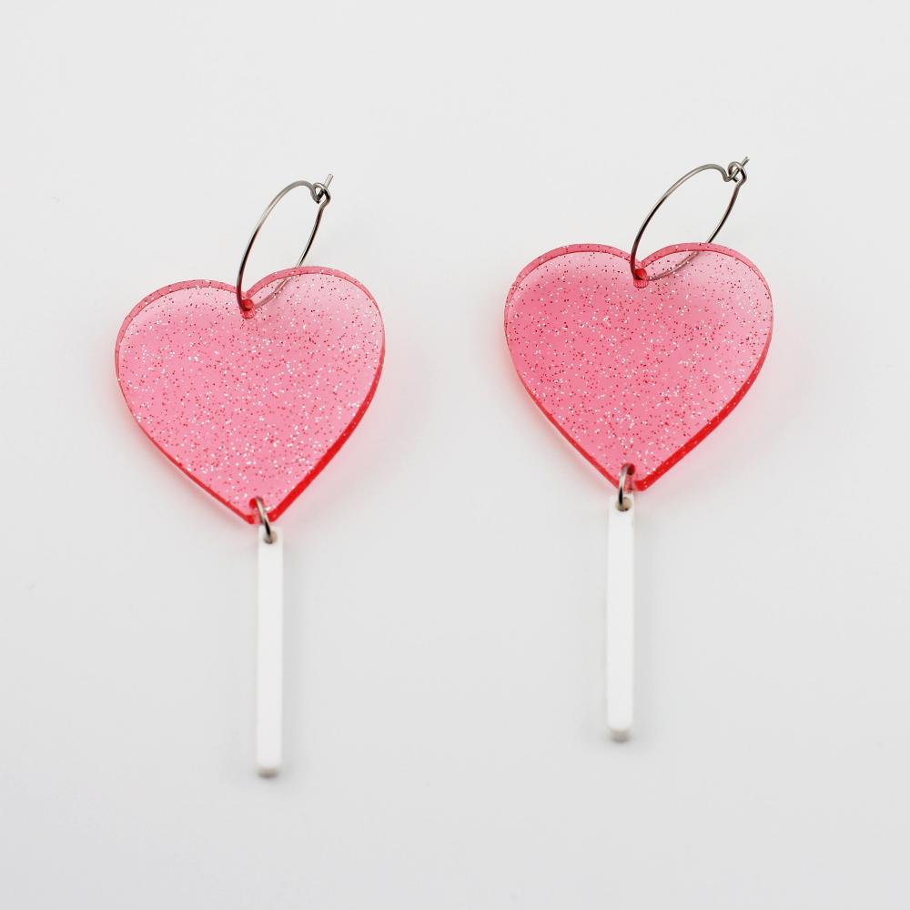 Heart Lollipop Hoop