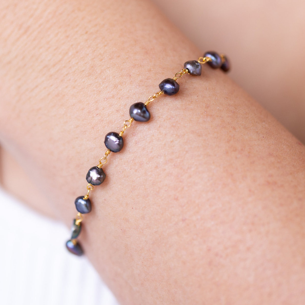 Black Pearl Bracelet