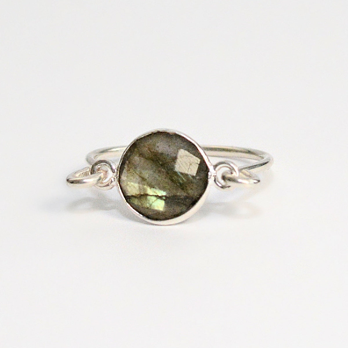 Labradorite Silver Ring