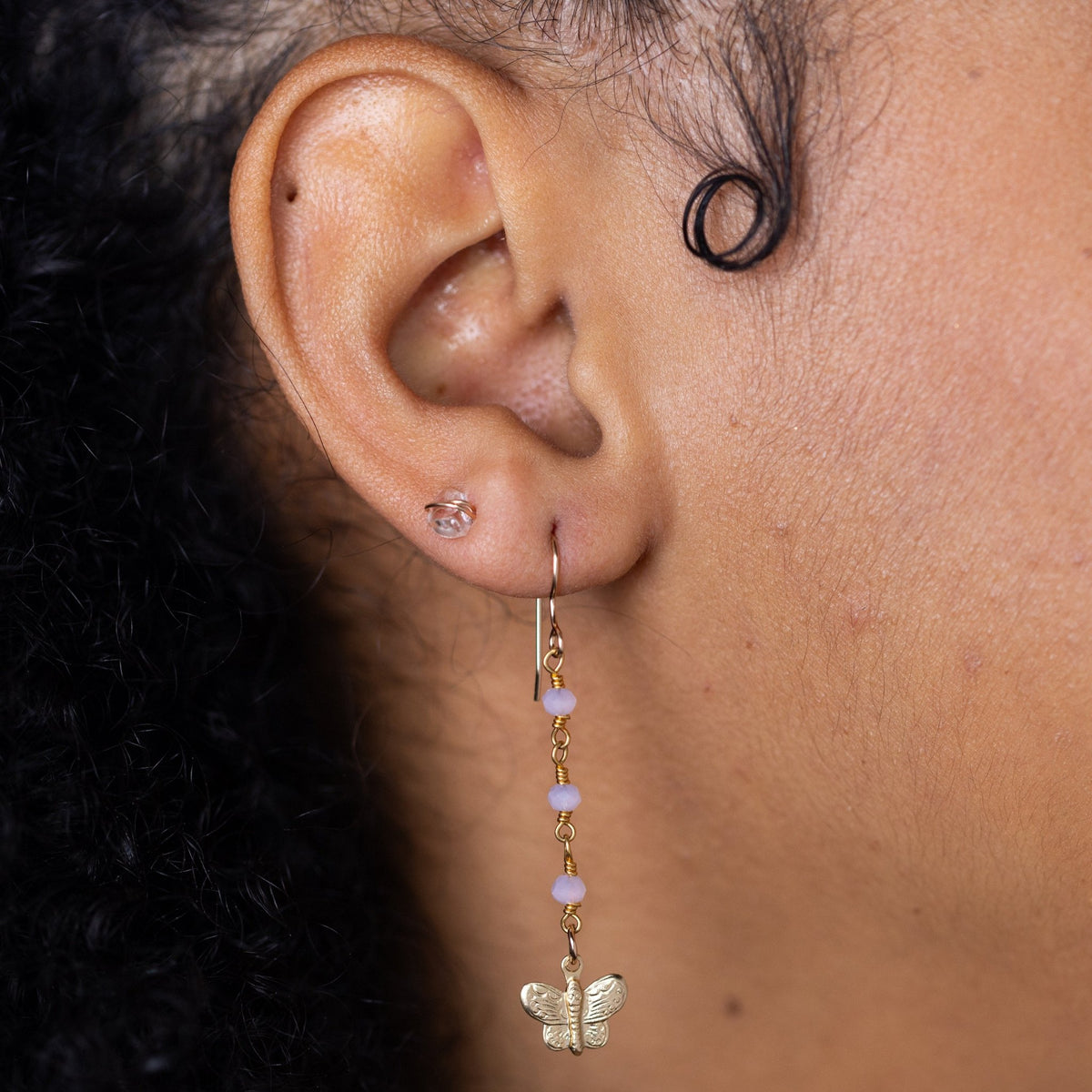 Classic Butterfly Dangle Earring