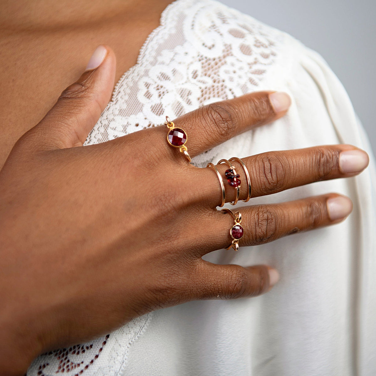 Ruby Gold Ring