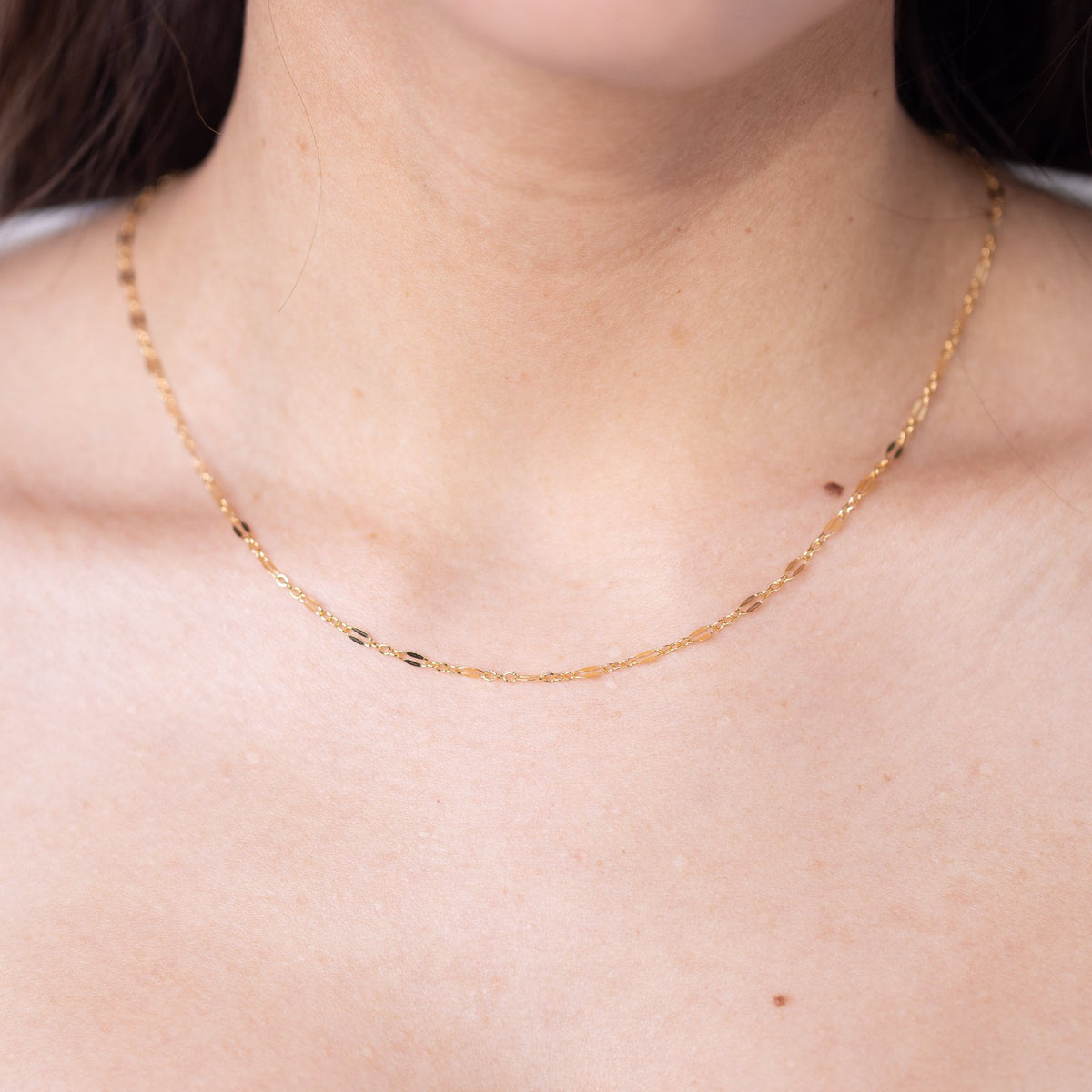 Fine Oval Chain Necklace