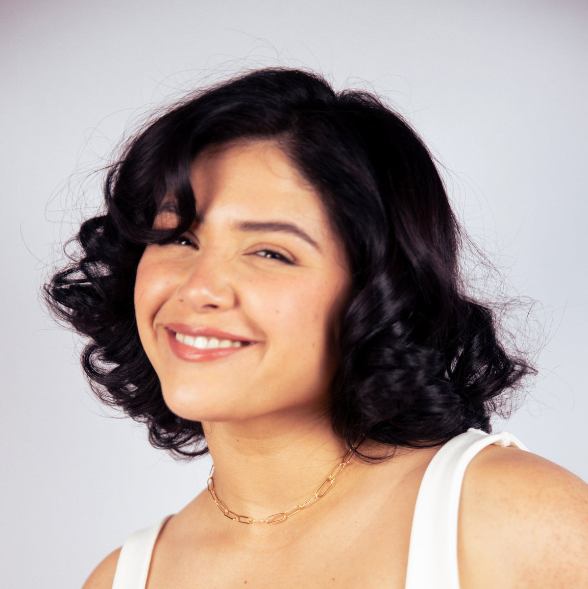 Large Oval Chain Necklace