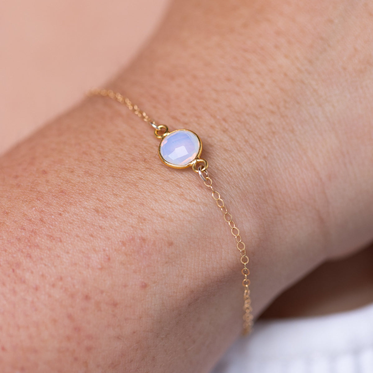 Opalite Circle Bracelet