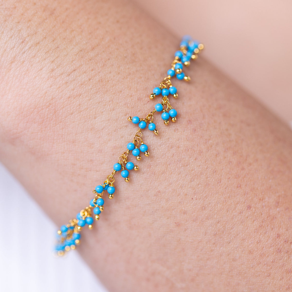 Turqouise Blossom Bracelet
