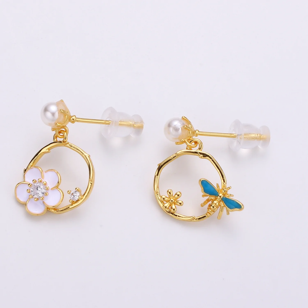 Flower Garden Stud Earring