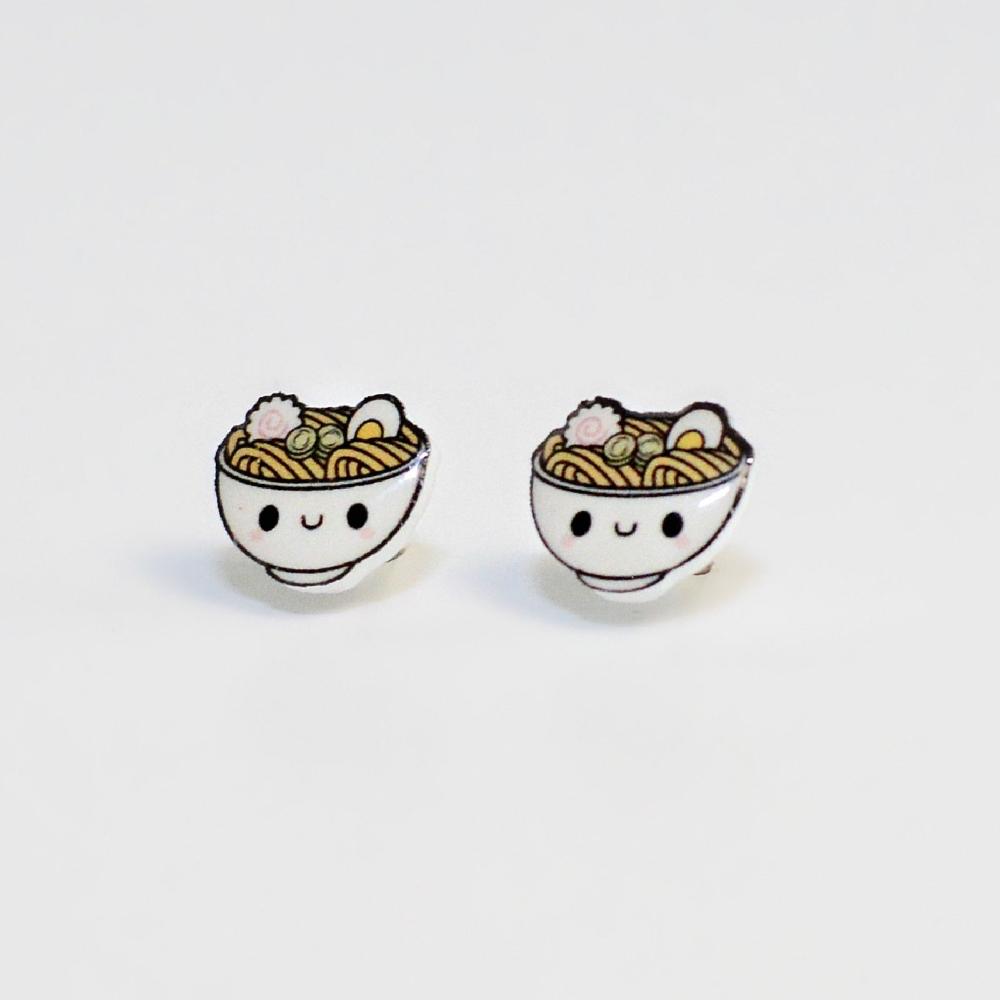 Ramen Bowl Earring